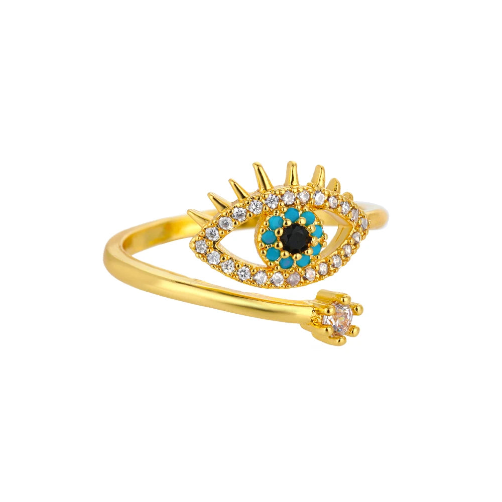 Classic Twist Zircon Stainless Steel Open Ring