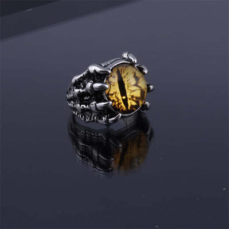 Lucky Turkish Blue Evil Eye Adjustable Ring