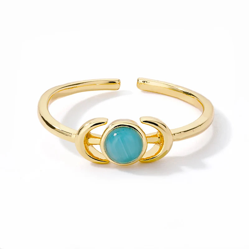 Classic Twist Zircon Stainless Steel Open Ring