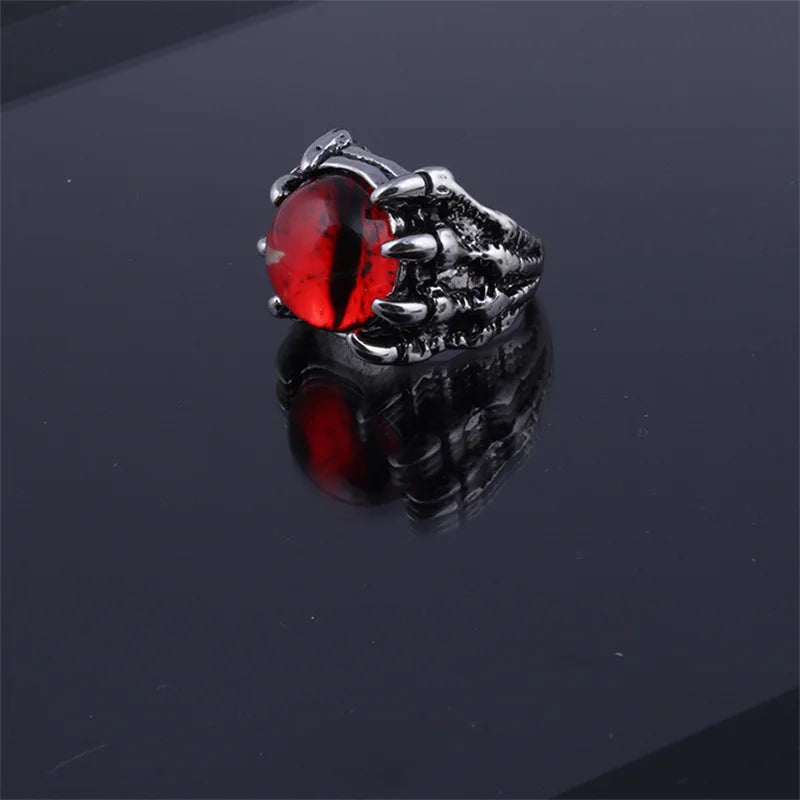 Lucky Turkish Blue Evil Eye Adjustable Ring