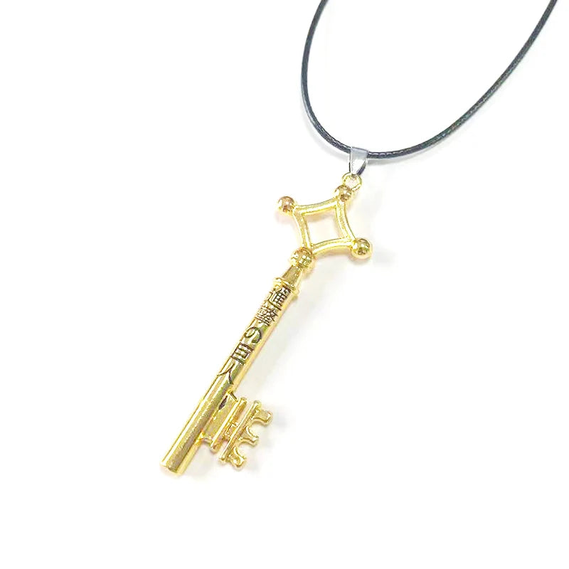Attack on Titan Wings of Freedom Necklace – Punk Survey Corps Pendant Jewelry for Fans