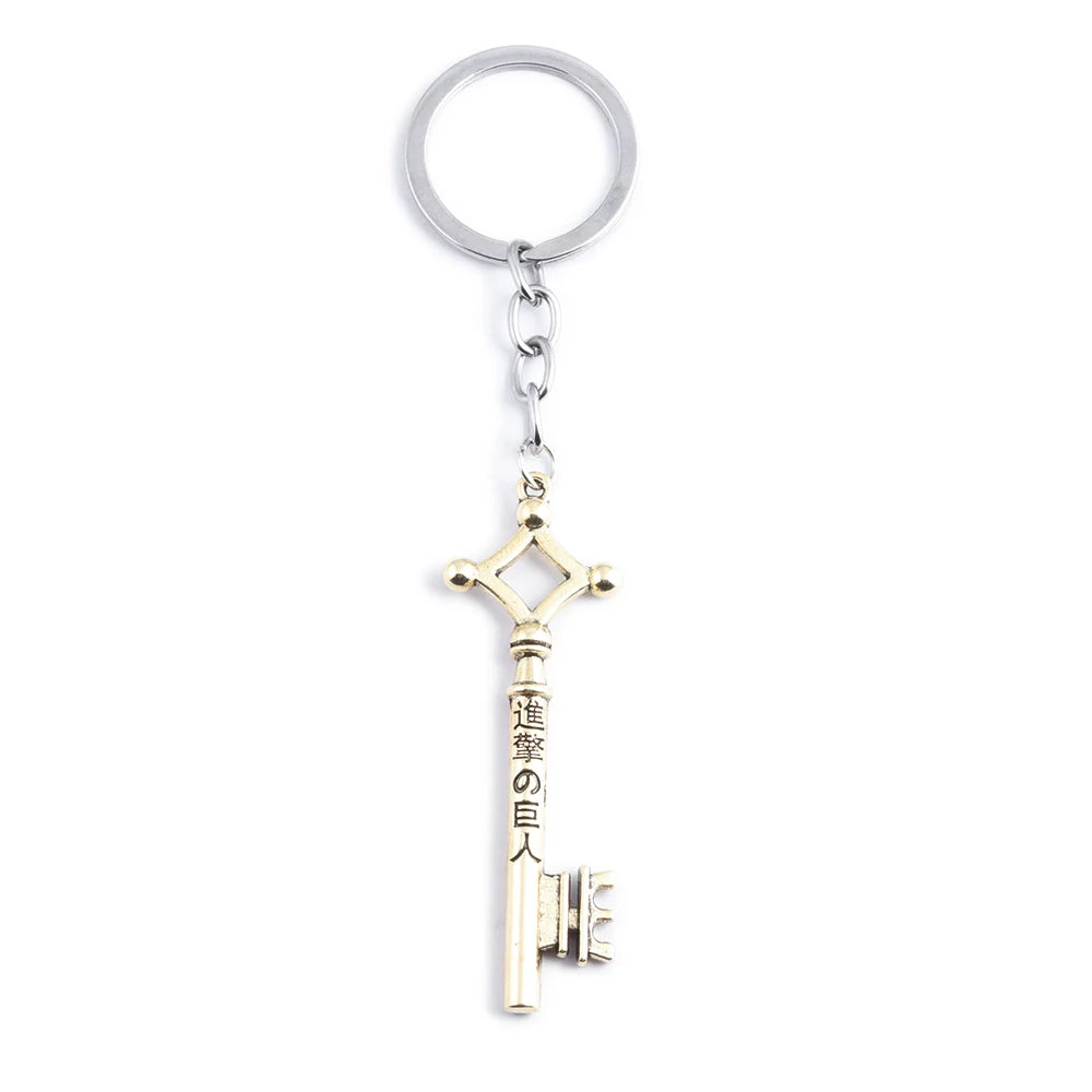 Attack on Titan Wings of Freedom Necklace – Punk Survey Corps Pendant Jewelry for Fans