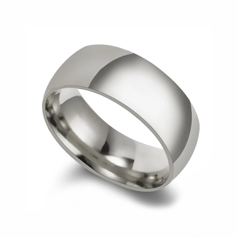 Letdiffery Gold Stainless Steel Couple Rings