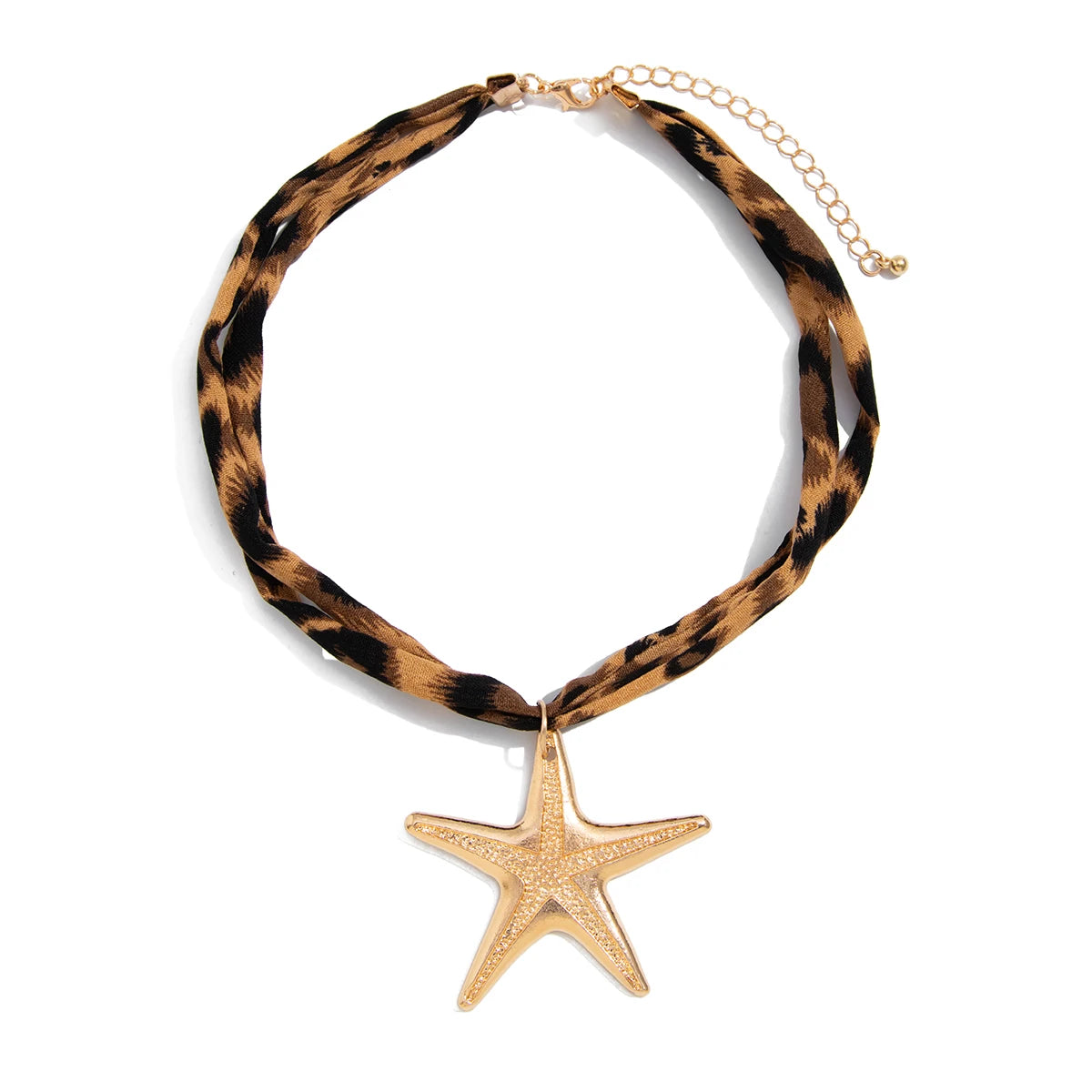 Ingemark 7-Style Ethnic Multilayer Velvet Necklace – Starfish, Heart & Conch Pendant Jewelry for Women