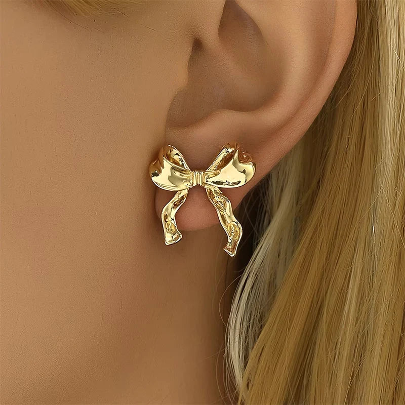 Starfish Stainless Steel Stud Earrings – Summer Ocean Jewelry for Women