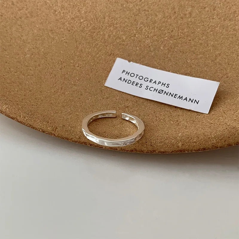 BF CLUB 925 Silver Open Ring for Women