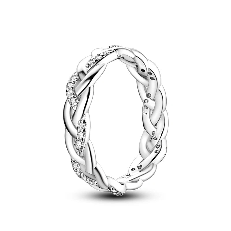 925 Silver Star Moon Colorful Zircon Ring

Product Description: