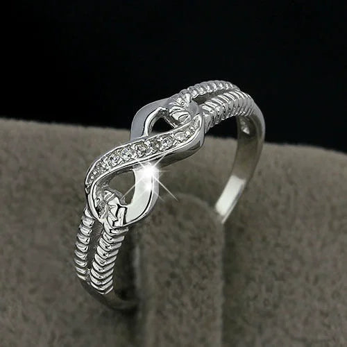 Sam Panda 925 Silver Adjustable Chain Ring