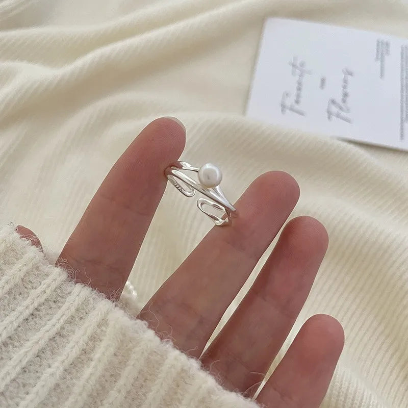 BF CLUB 925 Silver Open Ring for Women