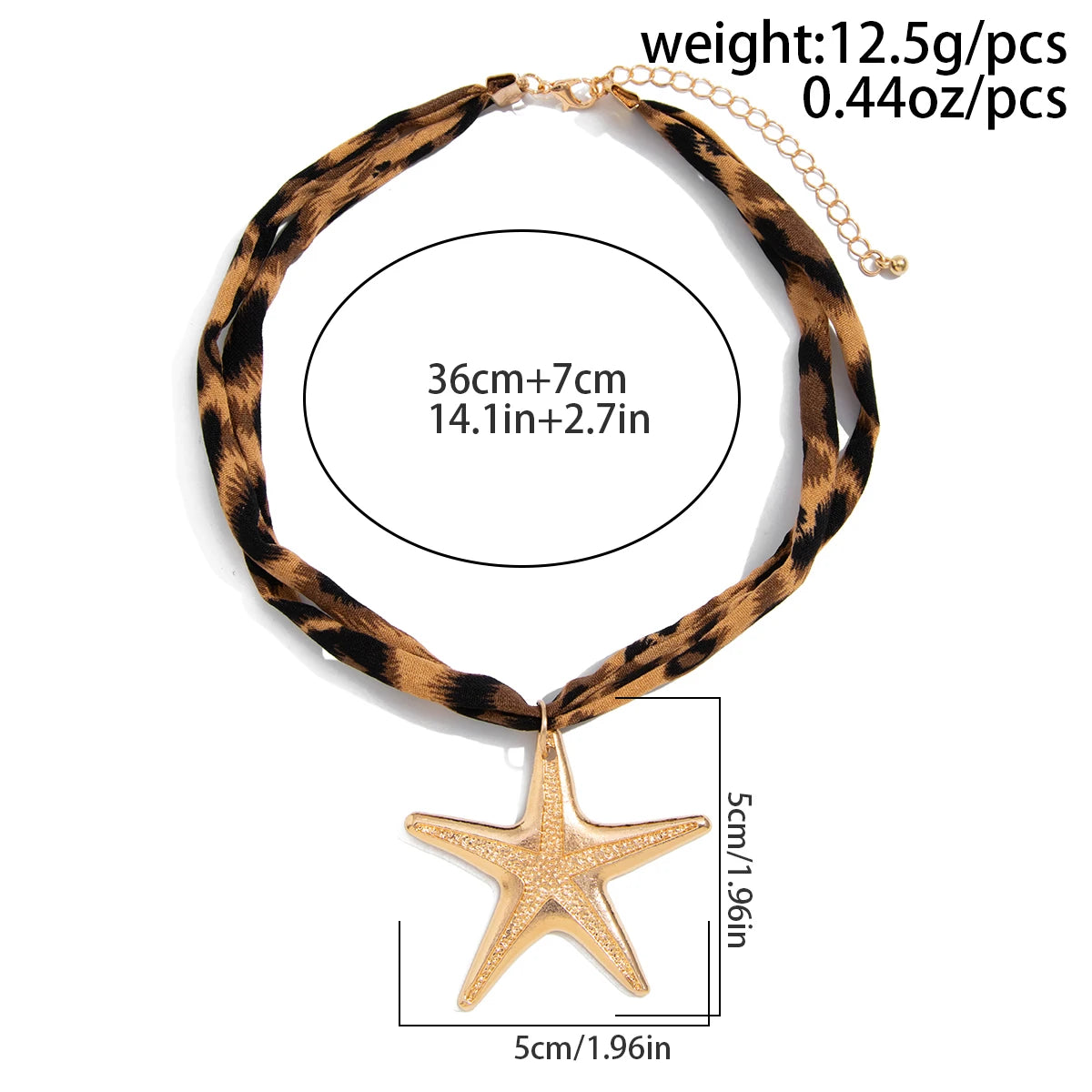 Ingemark 7-Style Ethnic Multilayer Velvet Necklace – Starfish, Heart & Conch Pendant Jewelry for Women