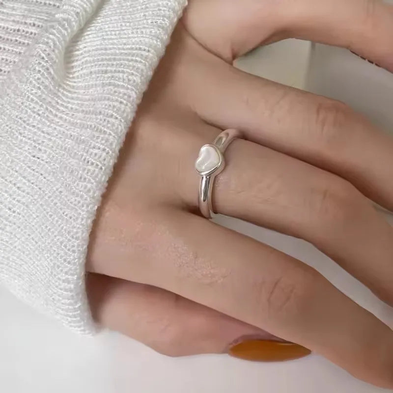 Sam Panda 925 Silver Adjustable Chain Ring