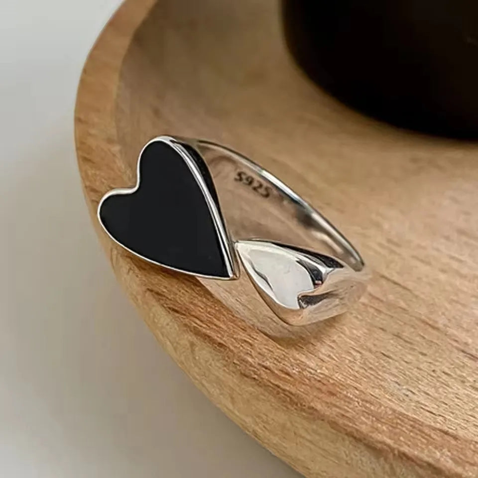 Sam Panda 925 Silver Adjustable Chain Ring