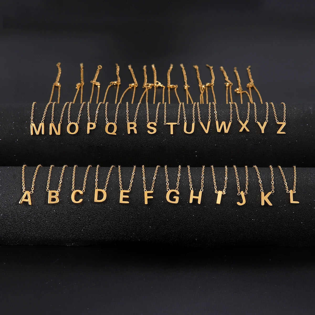 Minimalist A-Z Letter Necklace for Women